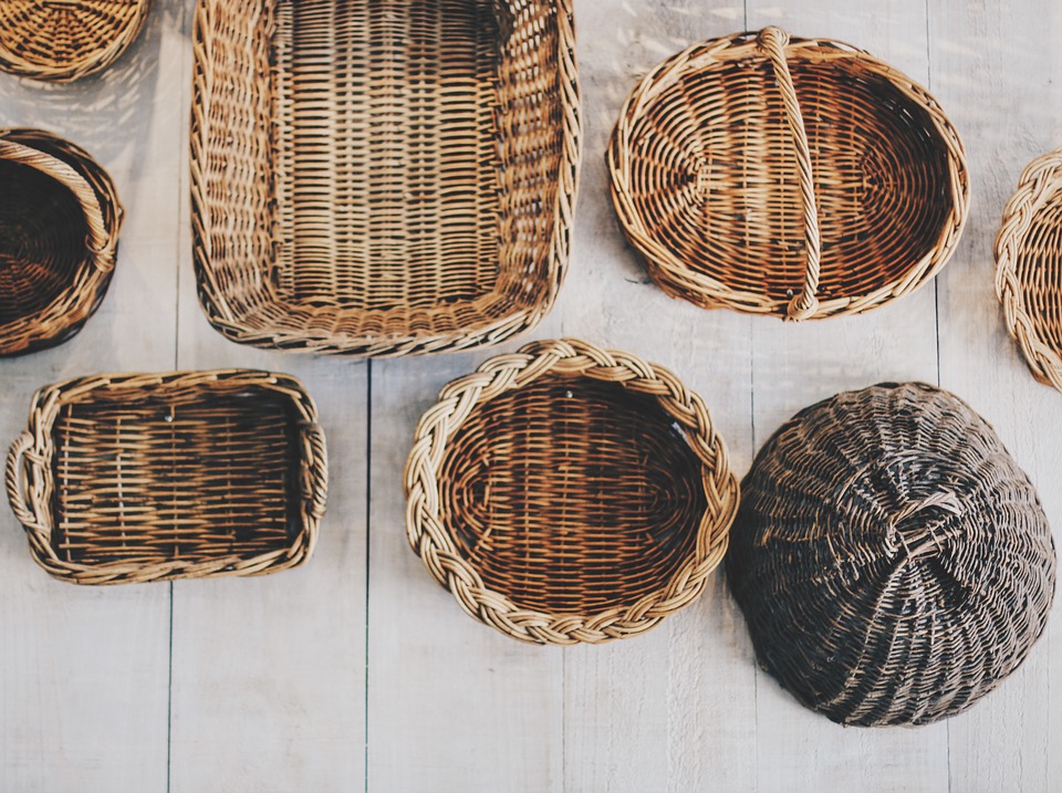 Basket gift wrapping Susana Nakatani